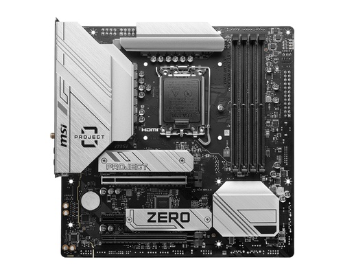 MSI MSI MB B760M, PROJECT ZERO, GAMING, B760M STD LGA1700,4DDR5,2PCI-Ex16,1PCI-Ex1,2M.2,4SATA3,1USB3.2 G **SCATOLA APERTA** - MAINBOARD | TecnoCARE.net Sabaudia, Latina, Terracina, San Felice Circeo e Pontinia