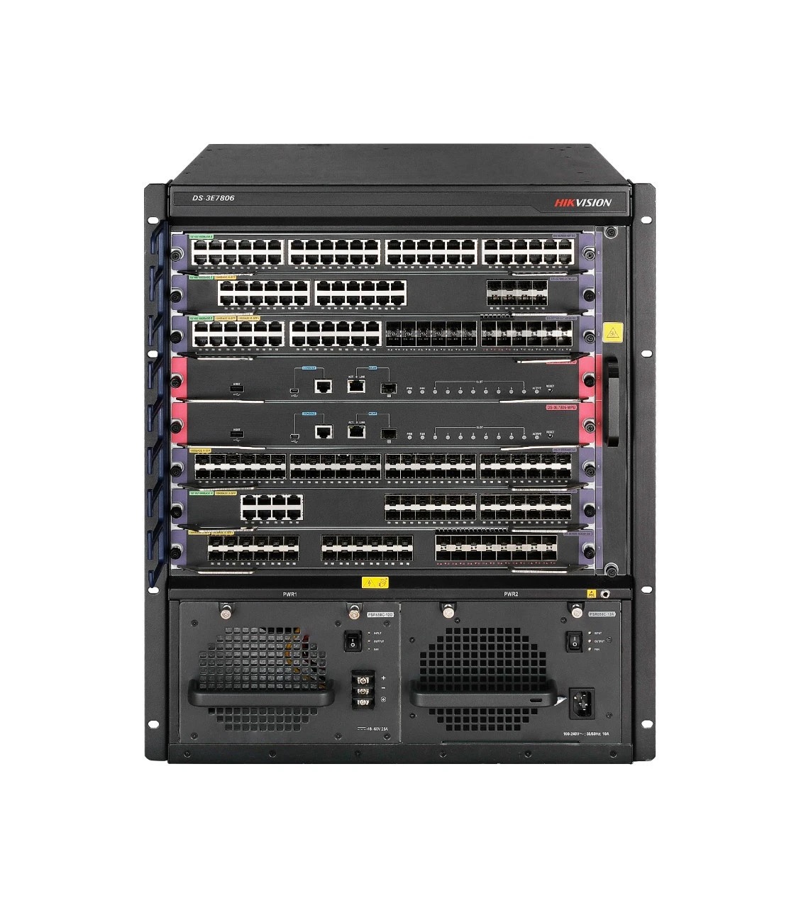HIKVISION HIKVISION SWITCH ENTERPRISE, 13U CHASSIS - SWITCH E HUB | TecnoCARE.net Sabaudia, Latina, Terracina, San Felice Circeo e Pontinia