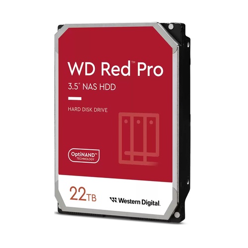WESTERN DIGITAL WD HDD RED PRO 22TB SATA 3 3,5 720RPM 512MB CACHE - HARD DISK INTERNI | TecnoCARE.net Sabaudia, Latina, Terracina, San Felice Circeo e Pontinia