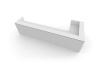 DVO DVO RECEPTION QUBO 200X84 STRUTTURA ALLUMINIO PIANO NOCE - EDUCATIONAL RECEPTION | TecnoCARE.net Sabaudia, Latina, Terracina, San Felice Circeo e Pontinia