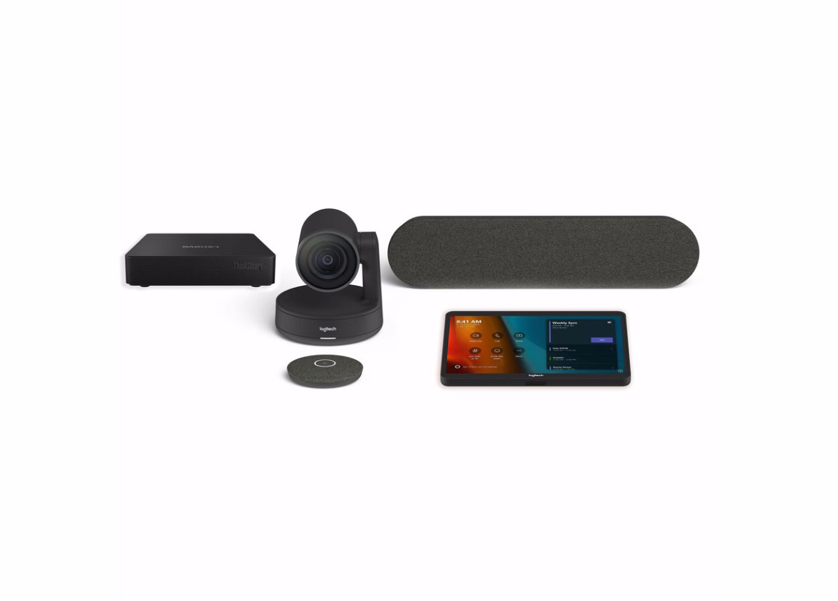 LOGITECH LOGITECH ROOM SOLUTION FOR TEAMS MEDIUM TAP + RALLY PTZ + LENOVO SMART THINK CORE - SOLUZIONI VIDEOCONFERENZA | TecnoCARE.net Sabaudia, Latina, Terracina, San Felice Circeo e Pontinia