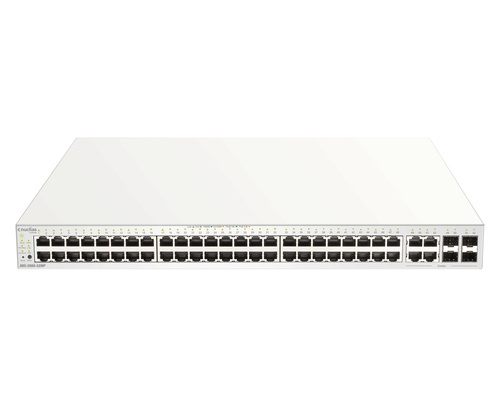 D-LINK D-LINK SWITCH SMART MANAGED 52 PORTE GIGABIT POE - SWITCH E HUB | TecnoCARE.net Sabaudia, Latina, Terracina, San Felice Circeo e Pontinia