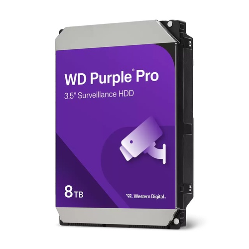 WESTERN DIGITAL WESTERN DIGITAL HDD PURPLE 8TB 3,5 7200RPM SATA 6GB/S BUFFER 256MB - HARD DISK INTERNI | TecnoCARE.net Sabaudia, Latina, Terracina, San Felice Circeo e Pontinia