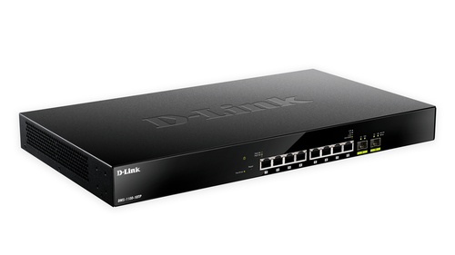D-LINK D-LINK SWITCH 8 PORTE SMART MANAGED 2.5G BASE-T POE + 2X10G SFP+ - SWITCH E HUB | TecnoCARE.net Sabaudia, Latina, Terracina, San Felice Circeo e Pontinia