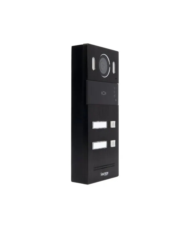 VULTECH SECURITY VULTECH SECURITY POSTAZIONE DA ESTERNO IP , 2 TASTI 2MPX  - INTERAMENTE IN ALLUMINIO - TELECAMERE IP | TecnoCARE.net Sabaudia, Latina, Terracina, San Felice Circeo e Pontinia