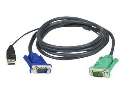 HPE HEWLETT PACKARD ENTERPRISE HPE ATEN 2L-5202U4 VGA/USB 1.8M - SERVER ACCESSORI | TecnoCARE.net Sabaudia, Latina, Terracina, San Felice Circeo e Pontinia