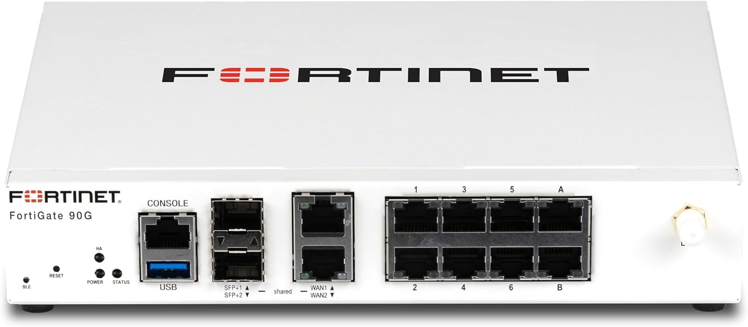FORTINET FORTIGATE-90G 8 PORTE GE RJ45, 2 P. CONDIVISE 10GE RJ45/SFP+ MEDIA WAN. - FIREWALL | TecnoCARE.net Sabaudia, Latina, Terracina, San Felice Circeo e Pontinia