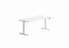 DVO DVO SCRIVANIA ELEVABILE LINEARE TOLEDO 160X80X64,5:130 GAMBE GRIGIE PIANO ROVERE CHIARO - EDUCATIONAL SCRIVANIE | TecnoCARE.net Sabaudia, Latina, Terracina, San Felice Circeo e Pontinia