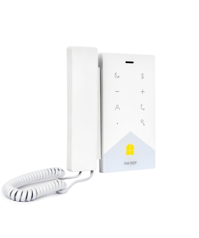 VULTECH SECURITY Vultech Security Postazione da interno con cornetta , Linux colore bianco VS-PI211H-LXB - TELECAMERE IP | TecnoCARE.net Sabaudia, Latina, Terracina, San Felice Circeo e Pontinia