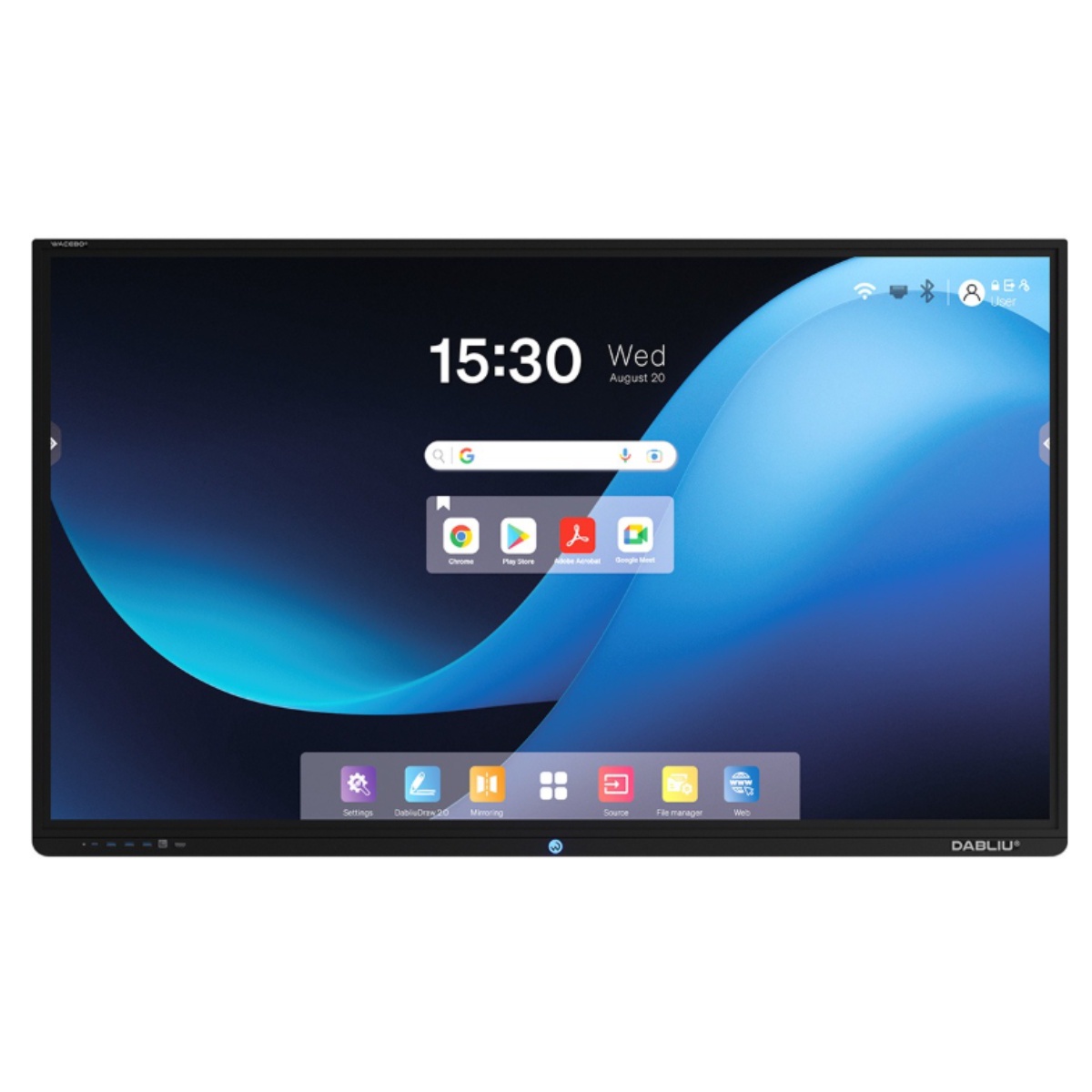 WACEBO WACEBO DABLIU DISPLAY TOUCH INTERATTIVO 86 L1R, 4K UHD, 8GB / 256B STORAGE, OCTA CORE, ANDROID 14 ED - DISPLAY TOUCH | TecnoCARE.net Sabaudia, Latina, Terracina, San Felice Circeo e Pontinia