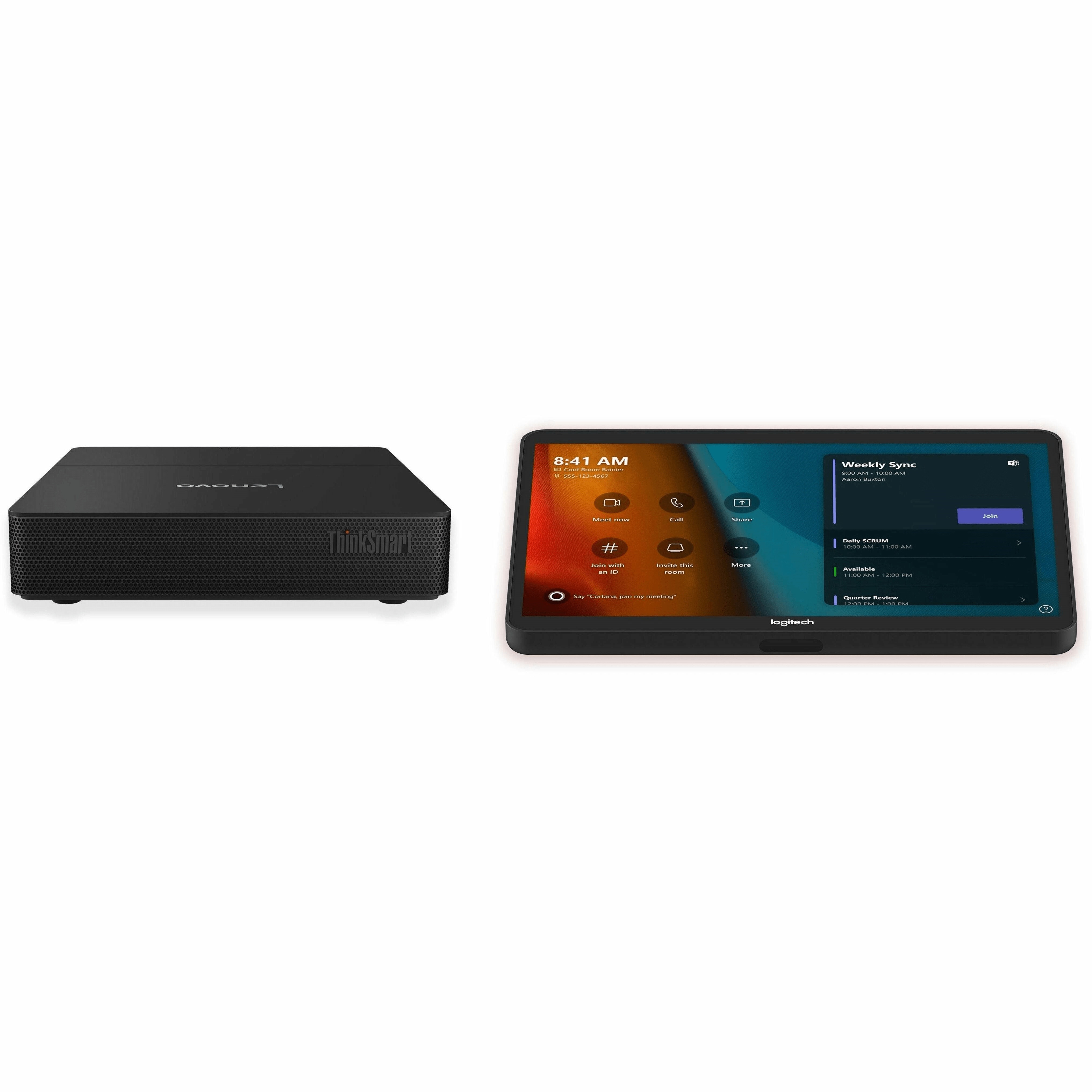 LOGITECH LOGITECH ROOM SOLUTION FOR TEAMS - TAP + CAT5E + LENOVO THINK SMART CORE - SOLUZIONI VIDEOCONFERENZA | TecnoCARE.net Sabaudia, Latina, Terracina, San Felice Circeo e Pontinia