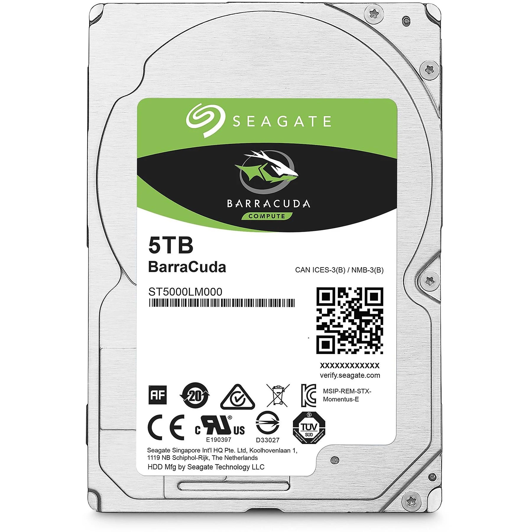 SEAGATE SEAGATE HDD INTERNO BARRACUDA 5TB 2,5 SATA 6GBS 5400RPM 128MB CACHE - HARD DISK INTERNI | TecnoCARE.net Sabaudia, Latina, Terracina, San Felice Circeo e Pontinia