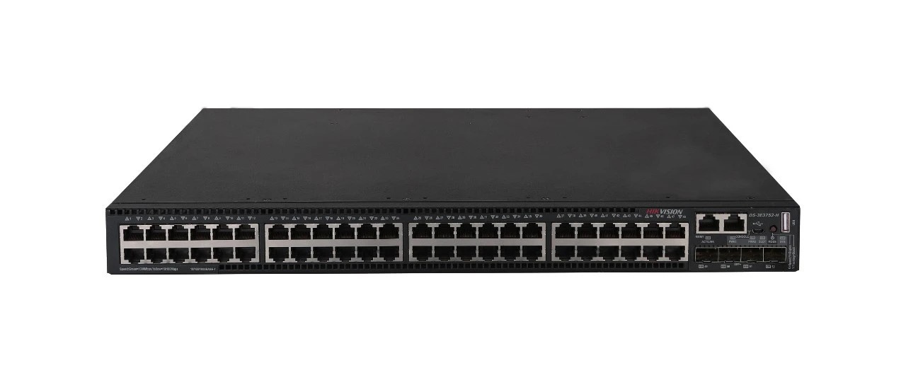 HIKVISION HIKVISION SWITCH ENTERPRISE CORE AGGREGATIONG NETWORK SWITCH, 48 GIGABIT RJ45 PORTS, 10 10G SFP+ POR - SWITCH E HUB | TecnoCARE.net Sabaudia, Latina, Terracina, San Felice Circeo e Pontinia