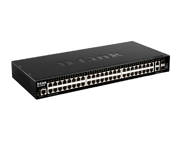 D-LINK D-LINK SWITCH 52 PORTE DI CUI 48 PORTE GE + 2 10GE PORTE + 2 SFP+, SMART MANAGED - SWITCH E HUB | TecnoCARE.net Sabaudia, Latina, Terracina, San Felice Circeo e Pontinia