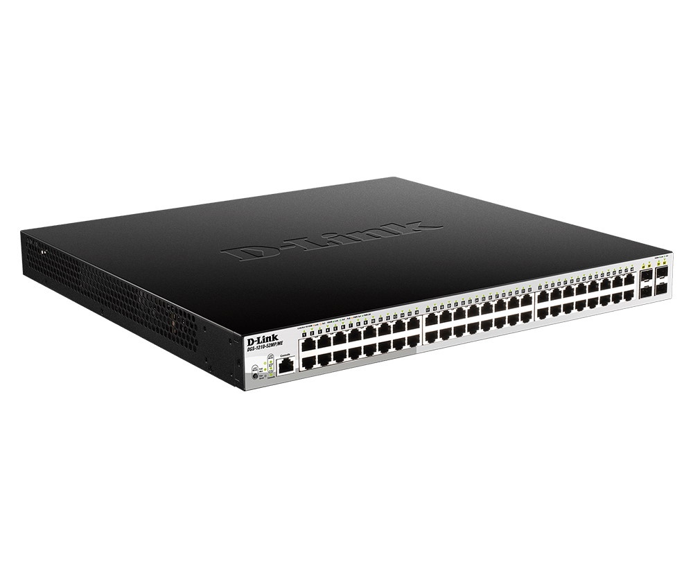 D-LINK D-LINK SWITCH 48-PORT 10/100/1000BASE-T POE + 4-PORT 1 GBPS SFP PORTS METRO ETHERNET SWITCH - SWITCH E HUB | TecnoCARE.net Sabaudia, Latina, Terracina, San Felice Circeo e Pontinia