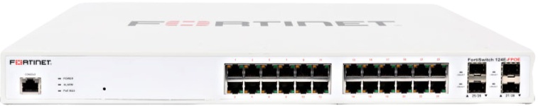 FORTINET FORTISWITCH-124G-FPOE L2 FORTIGATE SWITCH CON P. POE MULTIGIGABIT 24X 2.5G/1G/100M P. 8X 802.3BT - SWITCH E HUB | TecnoCARE.net Sabaudia, Latina, Terracina, San Felice Circeo e Pontinia