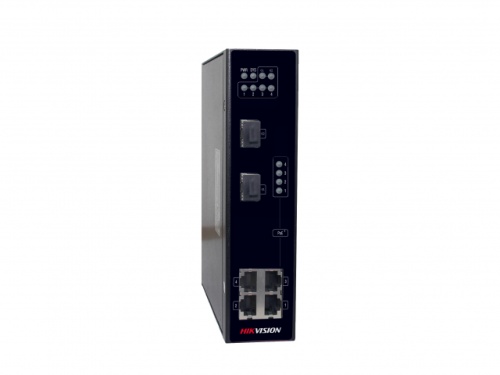 HIKVISION HIKVISION SWITCH L2, UNMANAGED, 4 10/100M RJ45 POE PORTS, 2 GIGABIT SFP UPLINK PORTS, 802.3AF/AT - SWITCH E HUB | TecnoCARE.net Sabaudia, Latina, Terracina, San Felice Circeo e Pontinia