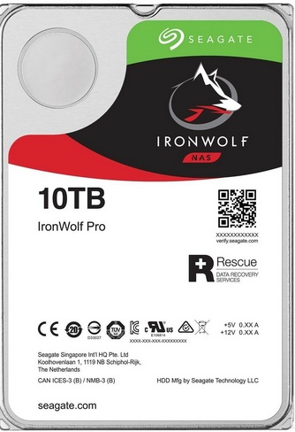 SEAGATE SEAGATE HDD INTERNO IRONWOLF PRO 10TB 3,5 SATA 6GBS 7200RPM - HARD DISK INTERNI | TecnoCARE.net Sabaudia, Latina, Terracina, San Felice Circeo e Pontinia