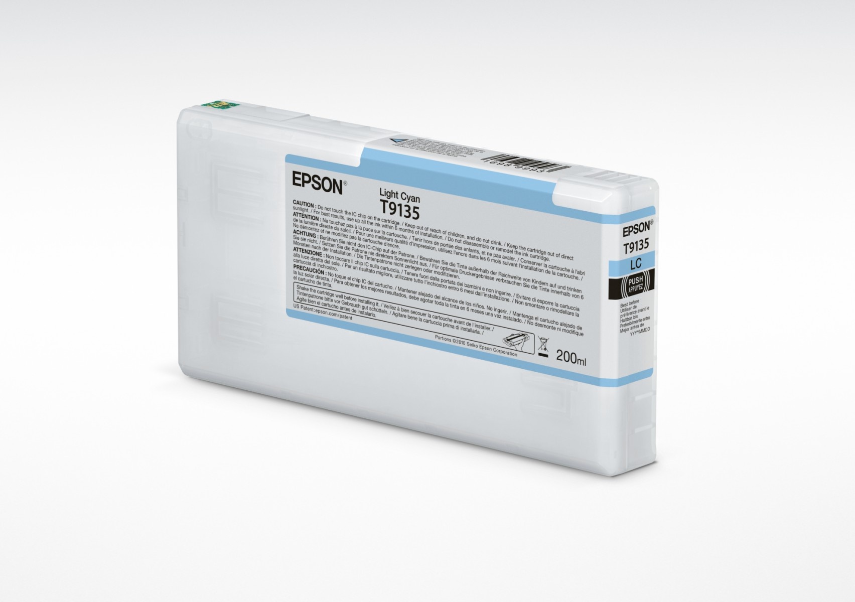 EPSON Epson T9135 Light Cyan Ink Cartridge (200ml) - STAMPANTI E SCANNER | TecnoCARE.net Sabaudia, Latina, Terracina, San Felice Circeo e Pontinia