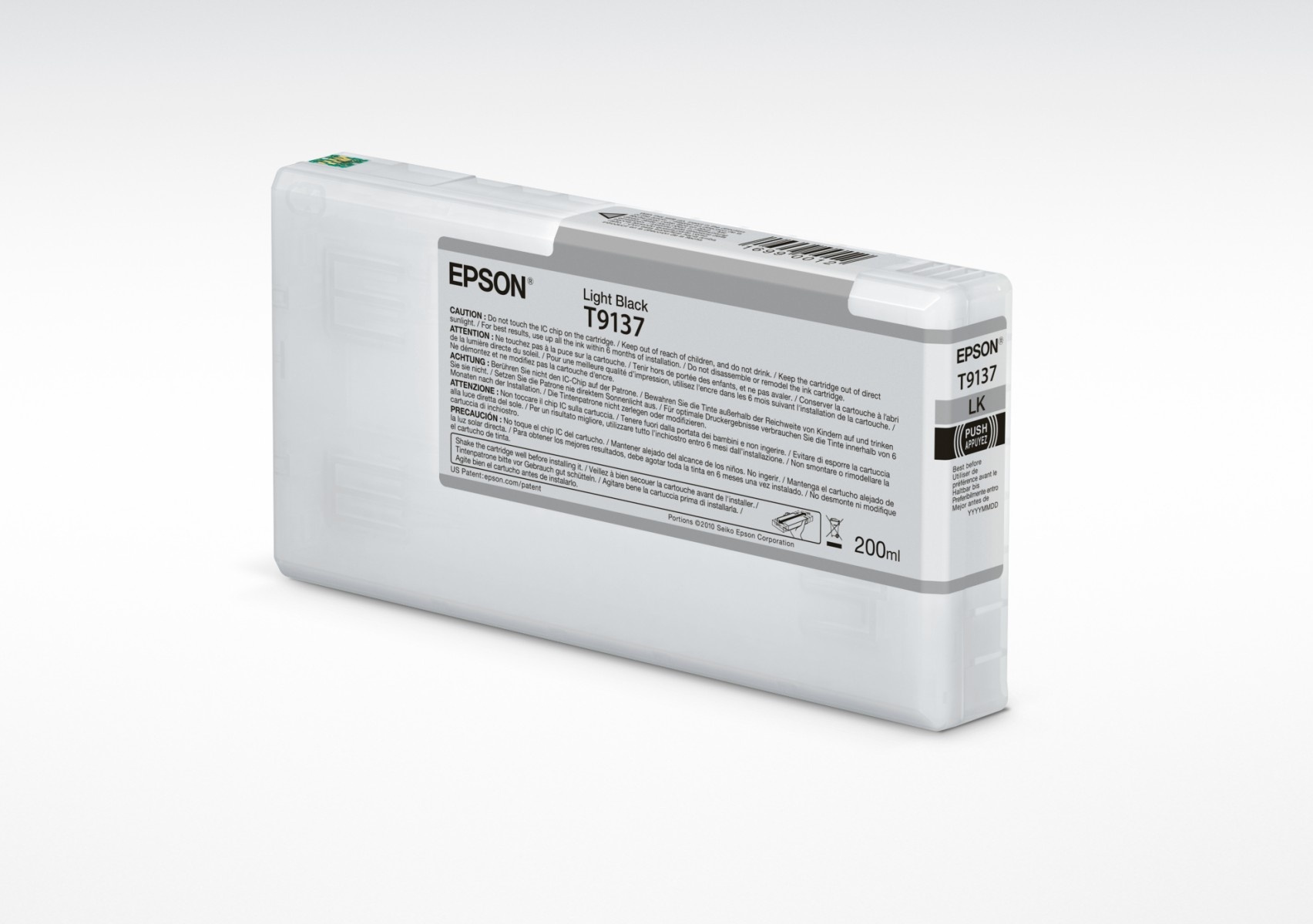 EPSON Epson T9137 Light Black Ink Cartridge (200ml) - STAMPANTI E SCANNER | TecnoCARE.net Sabaudia, Latina, Terracina, San Felice Circeo e Pontinia