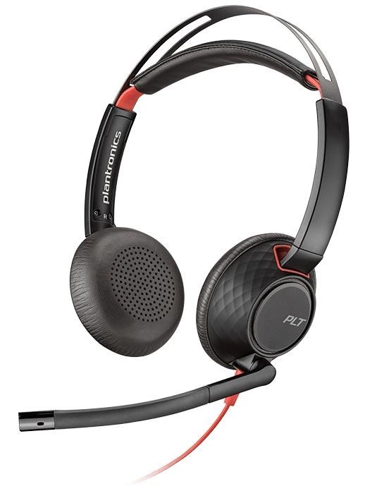 HP POLY POLY Blackwire 5220 Auricolare Cablato A Padiglione Musica e Chiamate USB tipo-C Nero, Rosso - AUDIO E CUFFIE PORTATILI | TecnoCARE.net Sabaudia, Latina, Terracina, San Felice Circeo e Pontinia