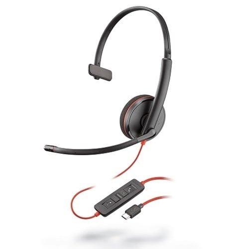 HP POLY POLY Blackwire 3210 Auricolare Cablato A Padiglione Musica e Chiamate USB tipo-C Nero - AUDIO E CUFFIE PORTATILI | TecnoCARE.net Sabaudia, Latina, Terracina, San Felice Circeo e Pontinia