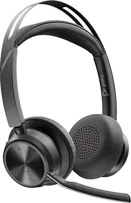 HP POLY POLY Voyager Focus 2 UC Auricolare Con cavo e senza cavo A Padiglione Ufficio USB tipo A Bluetooth Base di ricarica Nero - AUDIO E CUFFIE PORTATILI | TecnoCARE.net Sabaudia, Latina, Terracina, San Felice Circeo e Pontinia