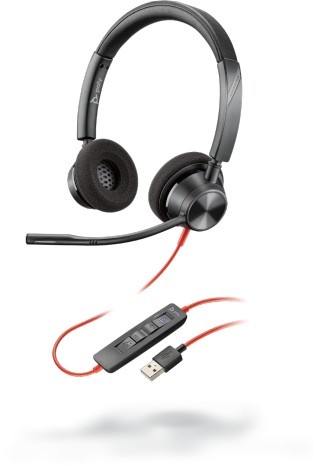 HP POLY POLY 3320 Auricolare Cablato A Padiglione Musica e Chiamate USB tipo A Nero - AUDIO E CUFFIE PORTATILI | TecnoCARE.net Sabaudia, Latina, Terracina, San Felice Circeo e Pontinia