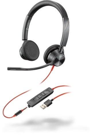 HP POLY POLY 3325 Auricolare Cablato A Padiglione Musica e Chiamate USB tipo A Nero - AUDIO E CUFFIE PORTATILI | TecnoCARE.net Sabaudia, Latina, Terracina, San Felice Circeo e Pontinia