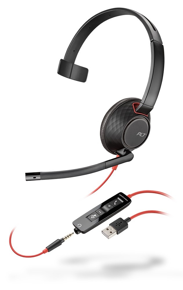 HP POLY POLY Blackwire 5210 Auricolare Cablato A Padiglione Ufficio USB tipo A Nero - AUDIO E CUFFIE PORTATILI | TecnoCARE.net Sabaudia, Latina, Terracina, San Felice Circeo e Pontinia