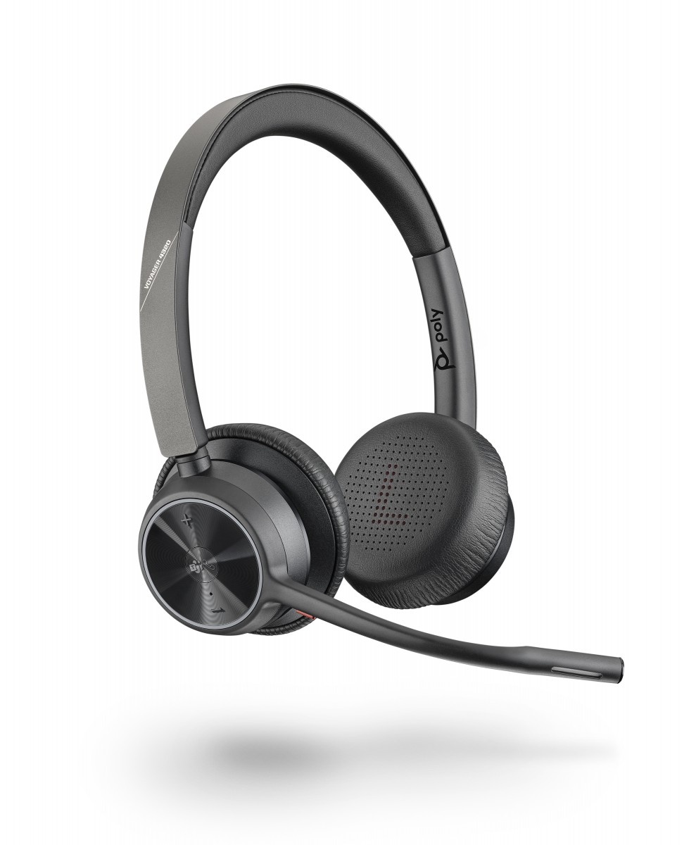 HP POLY Poly Voyager 4320 UC, Stereo, MS, USB-A, No Stand - AUDIO E CUFFIE PORTATILI | TecnoCARE.net Sabaudia, Latina, Terracina, San Felice Circeo e Pontinia