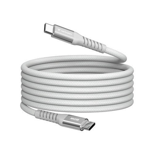 VERBATIM VERBATIM CAVO MAGNETICO SYNC  CHARGE USB-C TO USB-C 60W MAGNETIC 120 CM GRIGIO - CAVI DI ALIMENTAZIONE | TecnoCARE.net Sabaudia, Latina, Terracina, San Felice Circeo e Pontinia