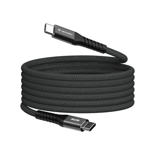 VERBATIM VERBATIM CAVO MAGNETICO SYNC  CHARGE USB-C TO USB-C 60W MAGNETIC 120 CM NERO - CAVI DI ALIMENTAZIONE | TecnoCARE.net Sabaudia, Latina, Terracina, San Felice Circeo e Pontinia