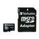 VERBATIM VERBATIM MICRO SDHC 16GB CLASS 10 + ADATTORE - MEMORIE FLASH | TecnoCARE.net Sabaudia, Latina, Terracina, San Felice Circeo e Pontinia