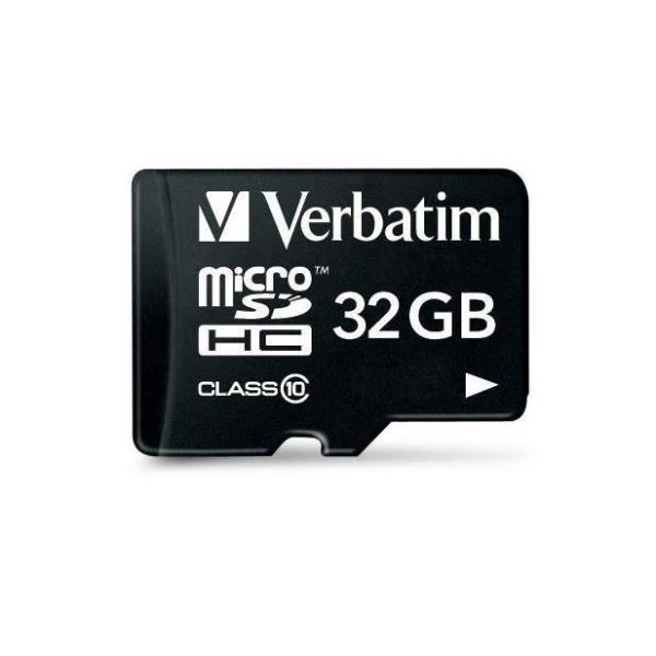 VERBATIM VERBATIM MICRO SDHC 32GB CLASSE 10 + ADATTATORE - MEMORIE FLASH | TecnoCARE.net Sabaudia, Latina, Terracina, San Felice Circeo e Pontinia