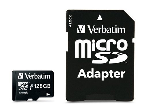 VERBATIM VERBATIM MICRO SDXC 128GB CLASSE 10 + ADATTATORE - MEMORIE FLASH | TecnoCARE.net Sabaudia, Latina, Terracina, San Felice Circeo e Pontinia