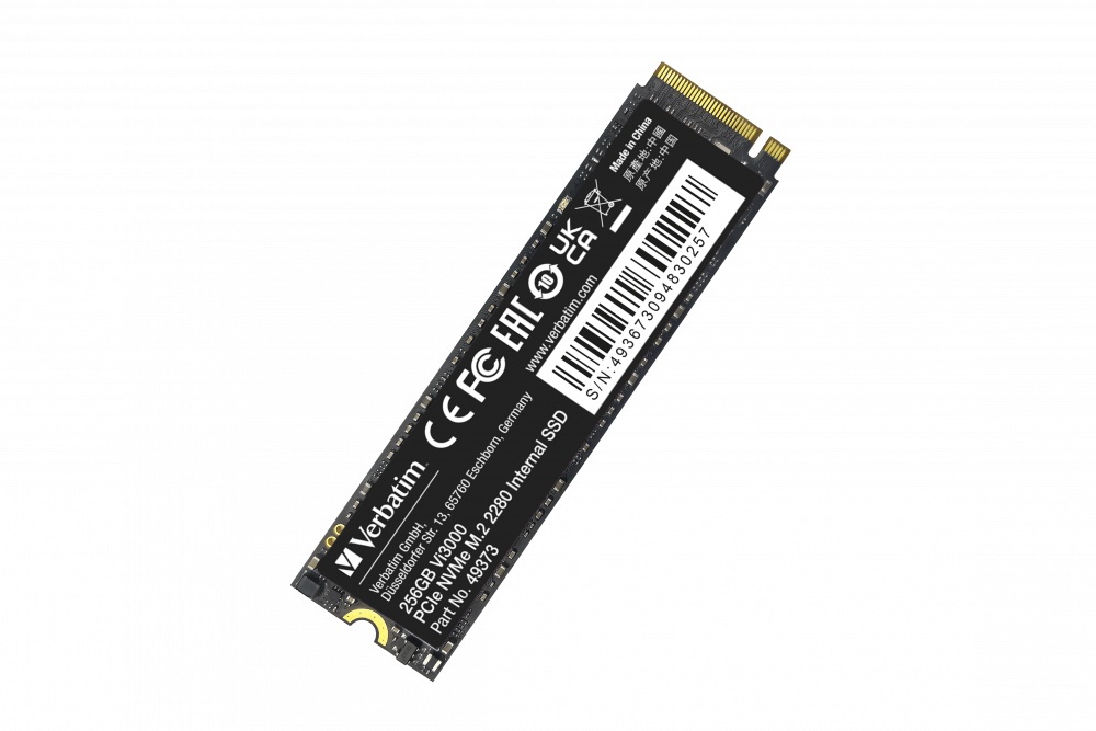 VERBATIM VERBATIM SSD INTERNO VI3000 256GB M.2 PCI-E R/W 3300/3300 GEN 3X4 - SSD INTERNI | TecnoCARE.net Sabaudia, Latina, Terracina, San Felice Circeo e Pontinia
