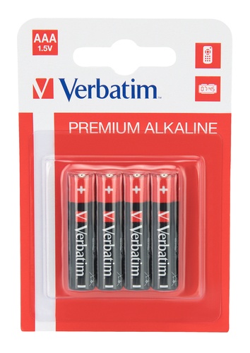 VERBATIM VERBATIM ALKALINE BATTERY AA 4-PACK (HANGCARD) - BATTERIE | TecnoCARE.net Sabaudia, Latina, Terracina, San Felice Circeo e Pontinia