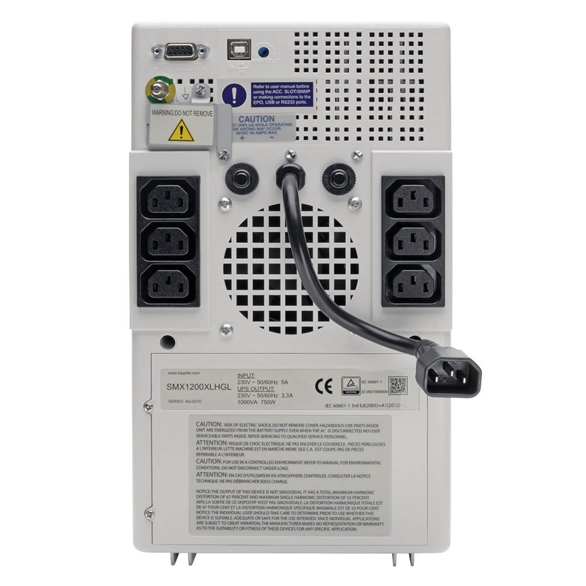 EATON SmartPro UPS di grado medico, Line Interactive, Batteria al litio, 6 prese - 230V, 1kVA, 750W, Isolamento completo - BATTERIE E ALIMENTATORI | TecnoCARE.net Sabaudia, Latina, Terracina, San Felice Circeo e Pontinia