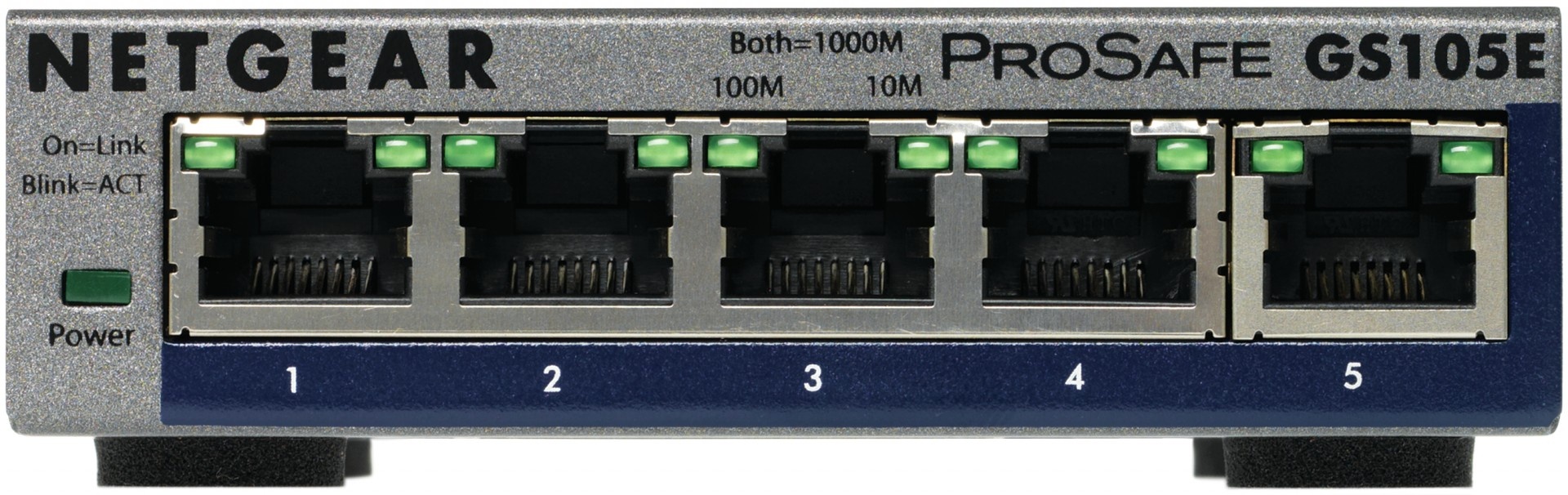 NETGEAR NETGEAR GS105E-200PES switch di rete Gestito L2/L3 Gigabit Ethernet (10/100/1000) Grigio - RETI | TecnoCARE.net Sabaudia, Latina, Terracina, San Felice Circeo e Pontinia