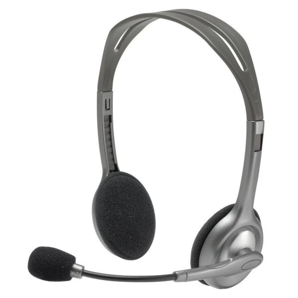 LOGITECH LOGITECH CUFFIE CON MICROFONO H110, JACK 3.5MM - CUFFIE E MICROFONI | TecnoCARE.net Sabaudia, Latina, Terracina, San Felice Circeo e Pontinia