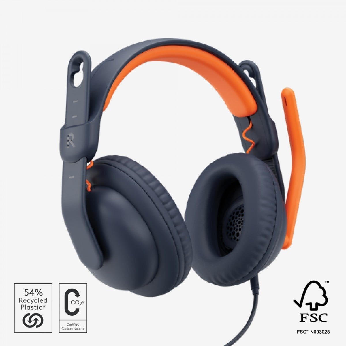 LOGITECH Logitech 981-001389 cuffia e auricolare Cablato A Padiglione Studio Blu, Arancione - AUDIO E CUFFIE PORTATILI | TecnoCARE.net Sabaudia, Latina, Terracina, San Felice Circeo e Pontinia