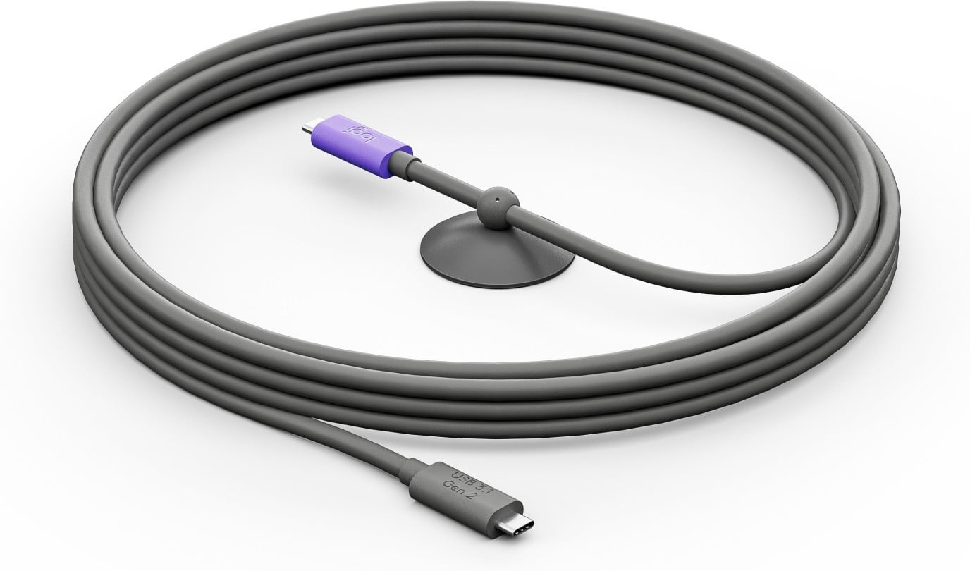 LOGITECH Logitech 952-000195 cavo USB USB 3.2 Gen 2 (3.1 Gen 2) 5 m USB C Grafite, Viola - CAVI PER COMPUTER E PERIFERICHE | TecnoCARE.net Sabaudia, Latina, Terracina, San Felice Circeo e Pontinia