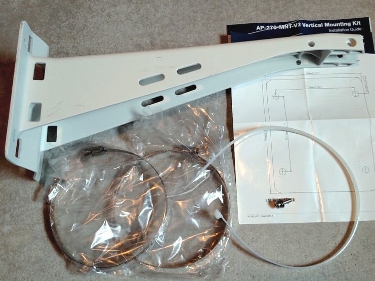HPE Aruba AP-270 Series Outdoor Pole/Wall Short Mount Kit (AP-270-MNT-V2) - RETI | TecnoCARE.net Sabaudia, Latina, Terracina, San Felice Circeo e Pontinia
