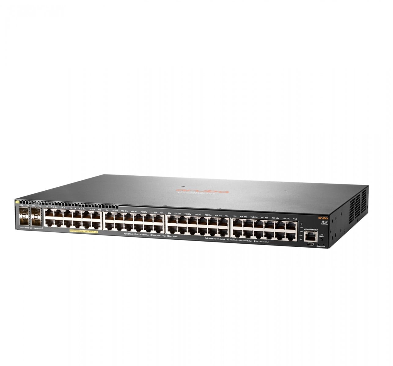 HPE Hewlett Packard Enterprise Aruba 2540 48G PoE+ 4SFP+ Gestito L2 Gigabit Ethernet (10/100/1000) Supporto Power over Ethernet (PoE) 1U Grigio - RETI | TecnoCARE.net Sabaudia, Latina, Terracina, San Felice Circeo e Pontinia