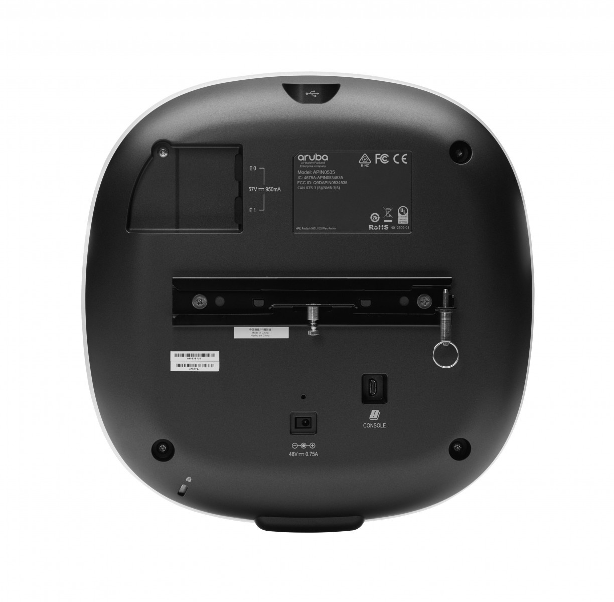 HPE HPE Aruba AP-535 Access Point RW Dual Radio 4x4:4 802.11ax Internal Antennas Unified Campus - RETI | TecnoCARE.net Sabaudia, Latina, Terracina, San Felice Circeo e Pontinia