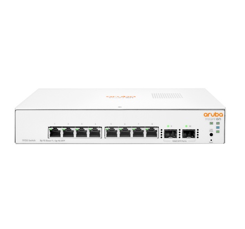 HPE NW HPE NETWORKING INSTANT ON SWITCH 8P GIGABIT 2P SFP 1930 - SWITCH E HUB | TecnoCARE.net Sabaudia, Latina, Terracina, San Felice Circeo e Pontinia