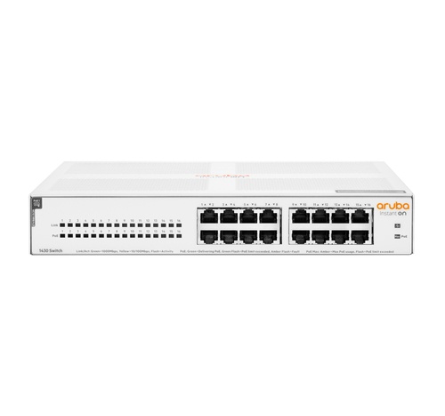 HPE HPE Aruba Instant On 1430 Unmanaged 16G PoE+ 124W Switch - RETI | TecnoCARE.net Sabaudia, Latina, Terracina, San Felice Circeo e Pontinia