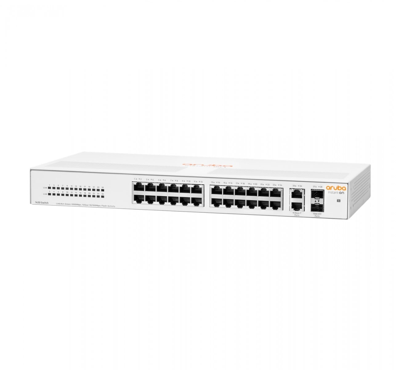 HPE HPE Aruba Instant On 1430 Unmanaged 26G 2SFP Switch - RETI | TecnoCARE.net Sabaudia, Latina, Terracina, San Felice Circeo e Pontinia