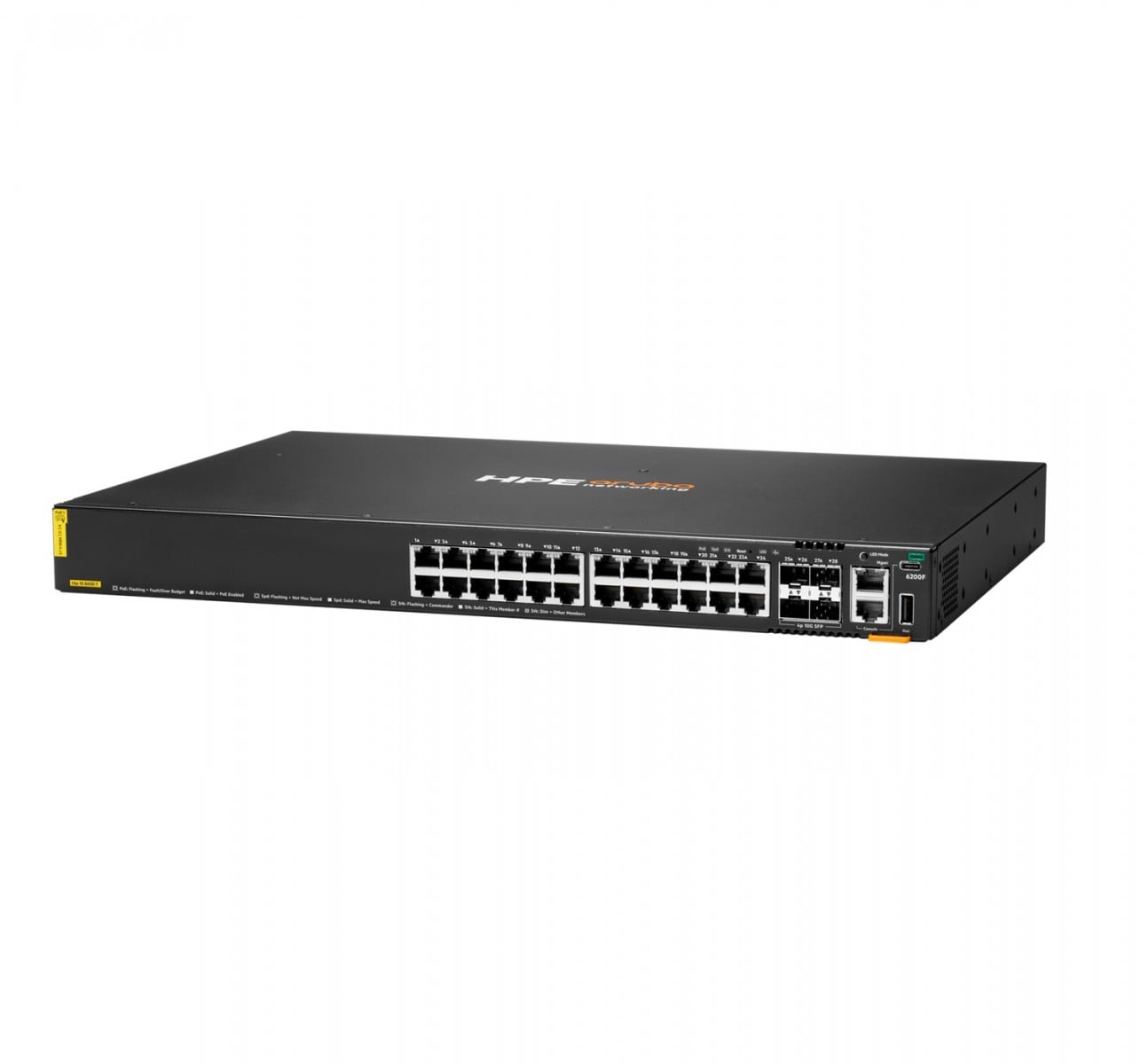HPE HPE Aruba Networking CX 6200F 24G Class-4 PoE 4SFP+ 370W Switch - RETI | TecnoCARE.net Sabaudia, Latina, Terracina, San Felice Circeo e Pontinia